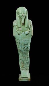 Figurka Shabti (fajans)