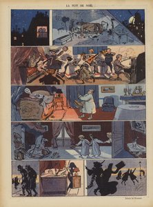 Wigilia. Ilustracja do Le Rire