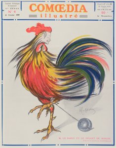 Okładka Comoedia Illustre, 15 lutego 1909