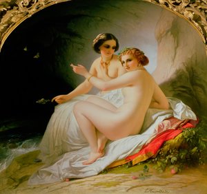 Kąpiący się, 1830
