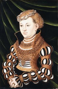 Portret księżniczki Małgorzaty Saksonii