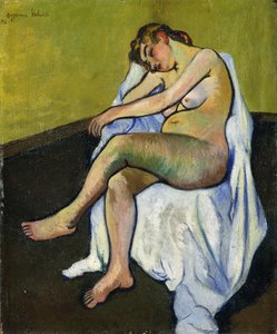 Siedzący nago; Nu ass, 1916
