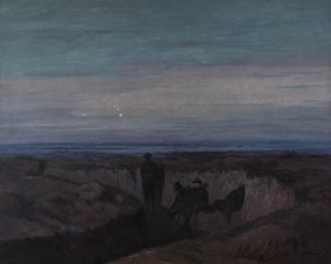 Świt nad rowem Ouse, 1918