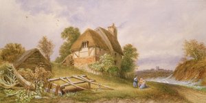 W pobliżu Christchurch, Hampshire, 1874