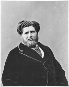 Portret Monsieur de Tourguenef (fot. bw)