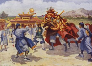 Ceremonia Śmierci w pobliżu Tientsin