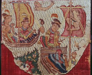 Dywan z indo-portugalskimi motywami, dynastia Safavid