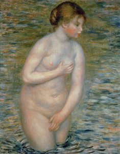 Akt w wodzie, 1888