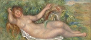 Leżąca nago; Źródło, 1902