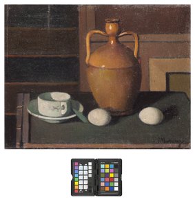 Martwa natura z jajkami, 1924