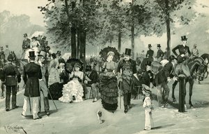 W rzędzie, Hyde Park