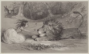 Una i lew (akwatinta)