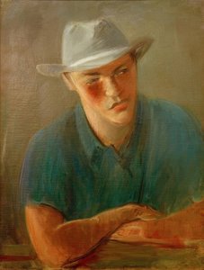 Portret mężczyzny w kapeluszu