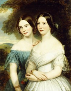 Portret dwóch sióstr, 1856