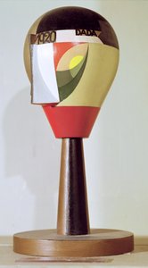 Głowa Dada, 1920 (drewno malowane)