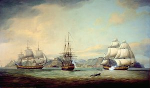 Wschodnioindyjska Ceres przy St Helena, 1788