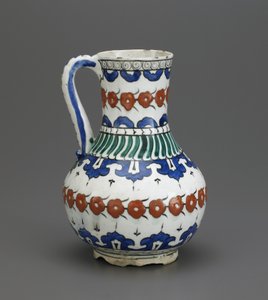 Dzbanek, Iznik, dynastia osmańska, XVI-XVII w. (ceramika)