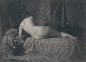 [Akt z tyłu], lata 70. XIX wieku.