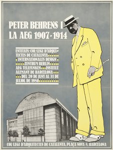 Peter Behrens i plakat AEG 1907-1914