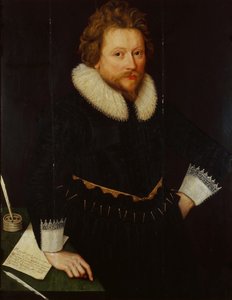Portret Johna Fletchera 1579-1625, c. 1620