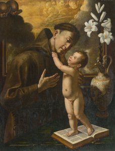 Święty Antoni Padewski z Dzieciątkiem Jezus