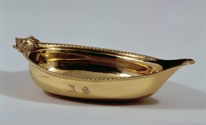 Złota pap-boat, John Lamb, Londyn, 1816