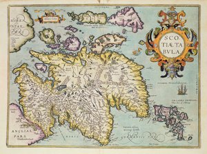 Mapa Szkocji, Miliaria Scotia