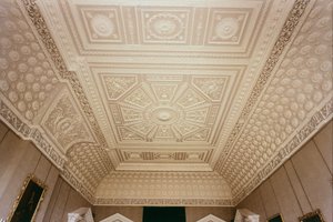 Sufit salonu, Claydon House, Buckinghamshire, c.1768
