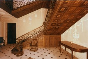 Schody, Claydon House, Buckinghamshire, połowa XVIII wieku