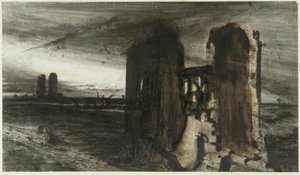 Ruiny w krajobrazie, 1870