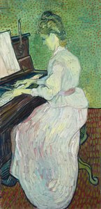 Marguerite Gachet przy fortepianie, 1890