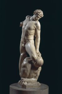 Honor triumfujący nad oszustwem, c.1561 (marmur)