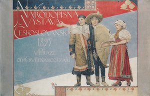 Plakat do wystawy etnograficznej, 1894