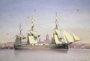 H.M.S. Monarcha w Plymouth