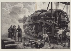 Strzelanie z 111-tonowego pistoletu w Woolwich