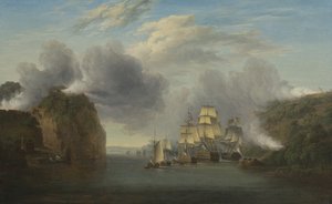Wymuszanie przejścia przez rzekę Hudson, 1835