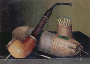 Martwa natura z fajką