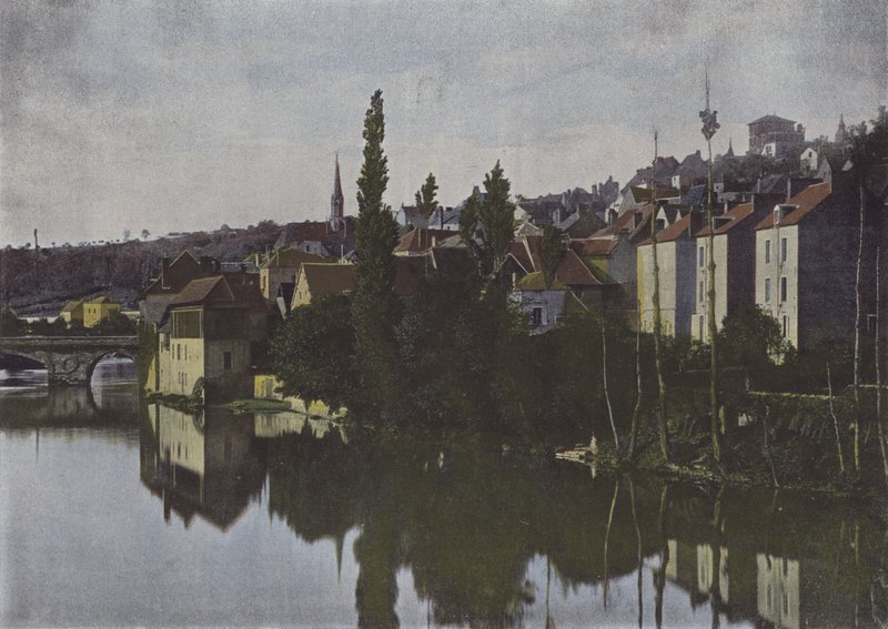 Argenton-sur-Creuse (kolorowe zdjęcie) autorstwa (after) French Photographer