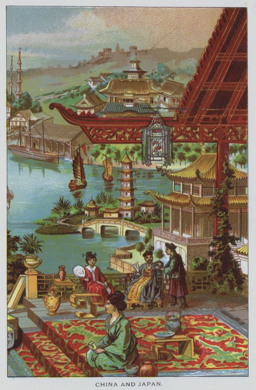 Chiny i Japonia autorstwa American School