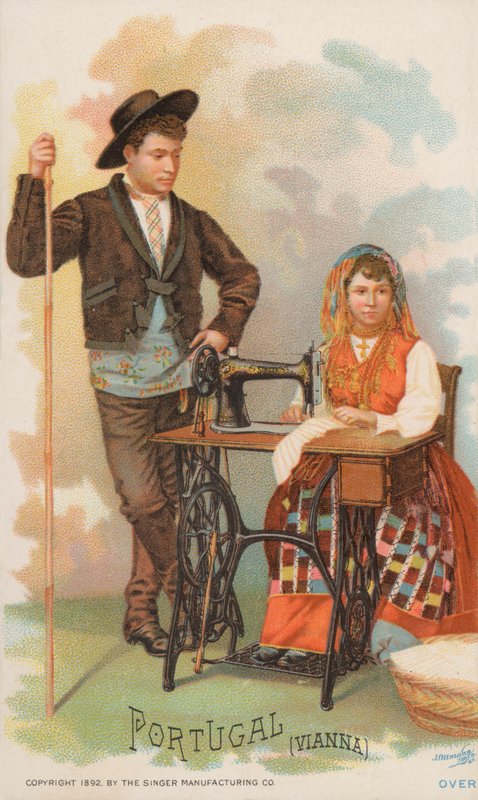 Maszyna do szycia, Portugalia, Vianna autorstwa American School
