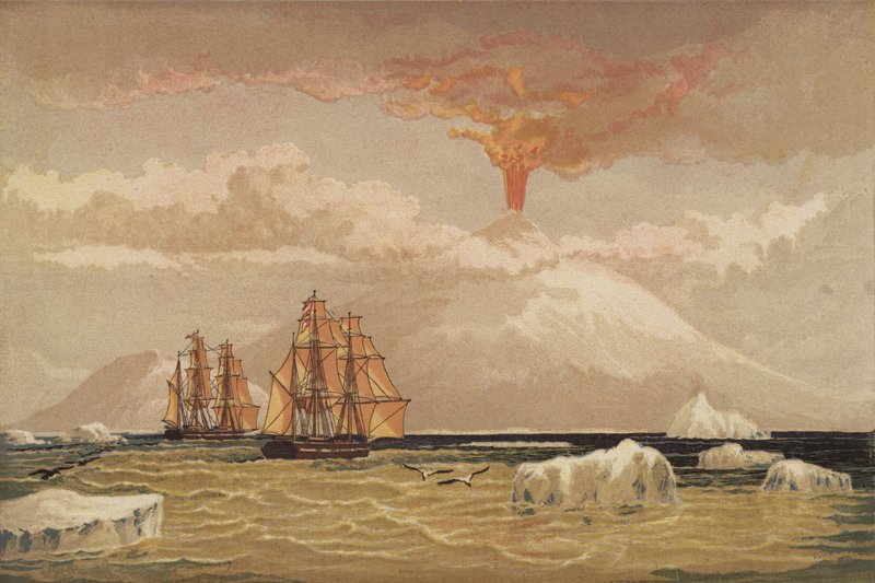 Góra Erebus autorstwa English School