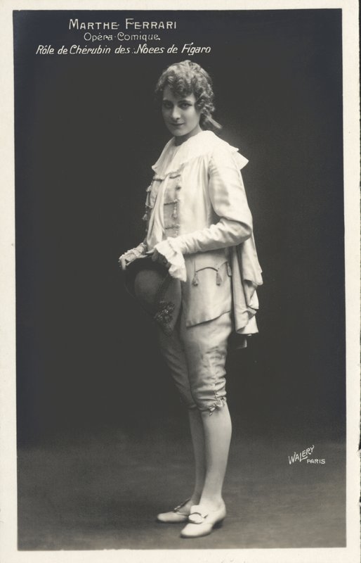 Cherubino, Wesele Figara autorstwa French Photographer