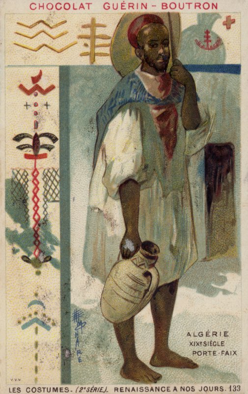 Algierski tragarz, XIX w. autorstwa French School