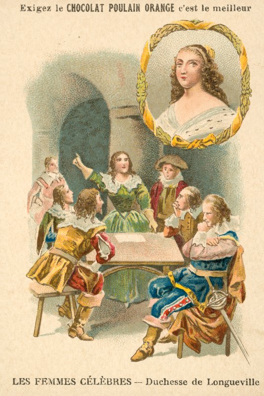 Anne Genevieve de Bourbon, księżna Longueville, księżniczka francuska, wpływowa w wojnach domowych Frondy (1648-1653) autorstwa French School
