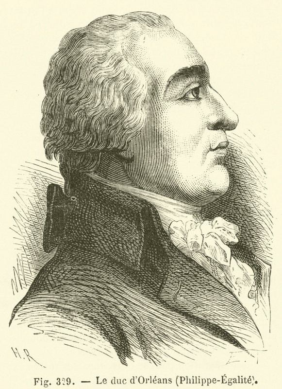 Książę Orleanu, Philippe-Egalite autorstwa French School