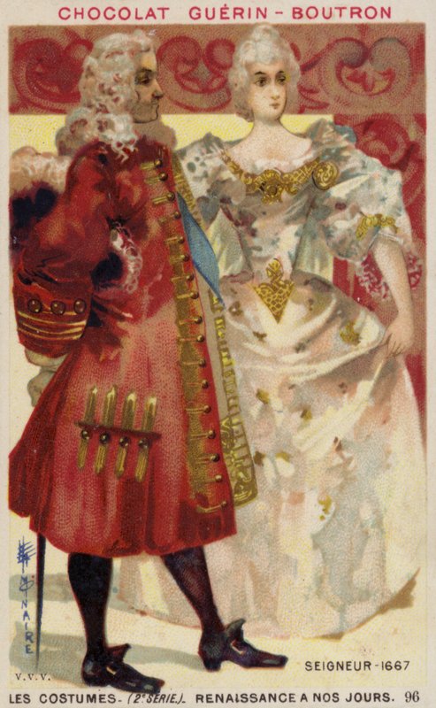 Pan i pani, 1667 autorstwa French School