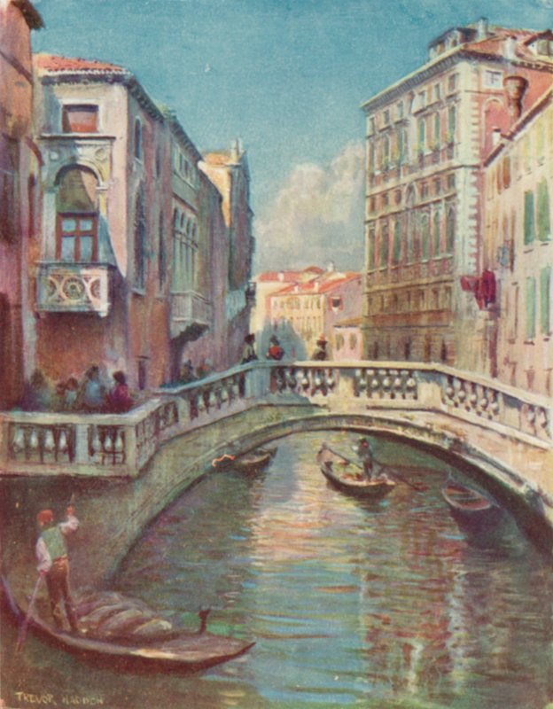 Palazzo Corner-Mocenigo autorstwa A. Trevor Haddon