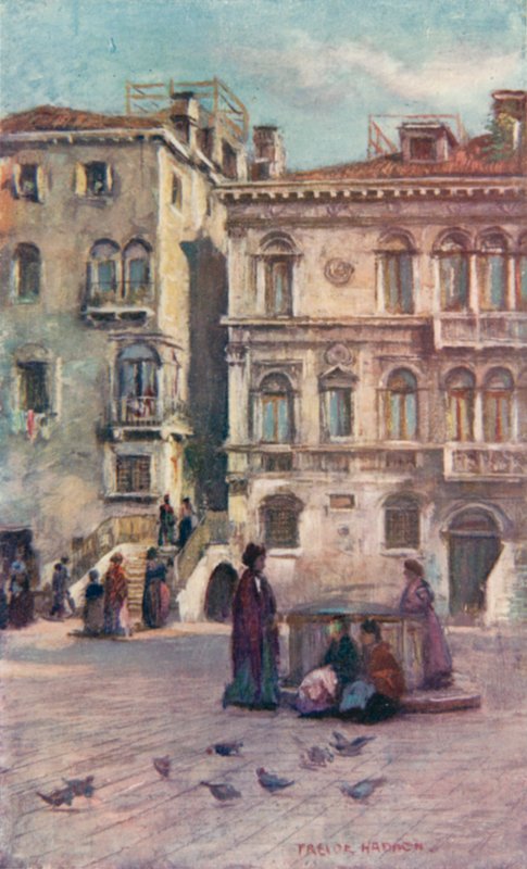 Pałac Malipieri autorstwa A. Trevor Haddon