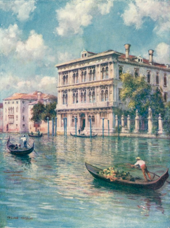 Palazzo Vendramin Calergi autorstwa A. Trevor Haddon