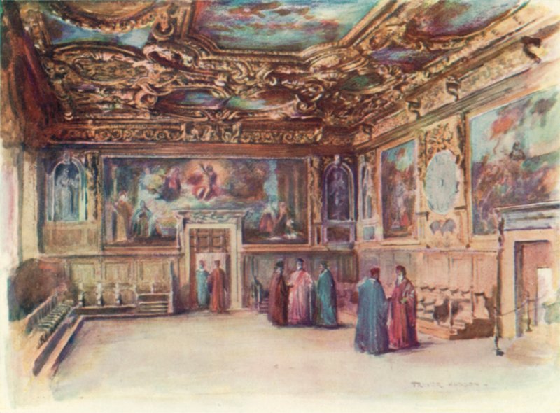 Sala Senatu autorstwa A. Trevor Haddon